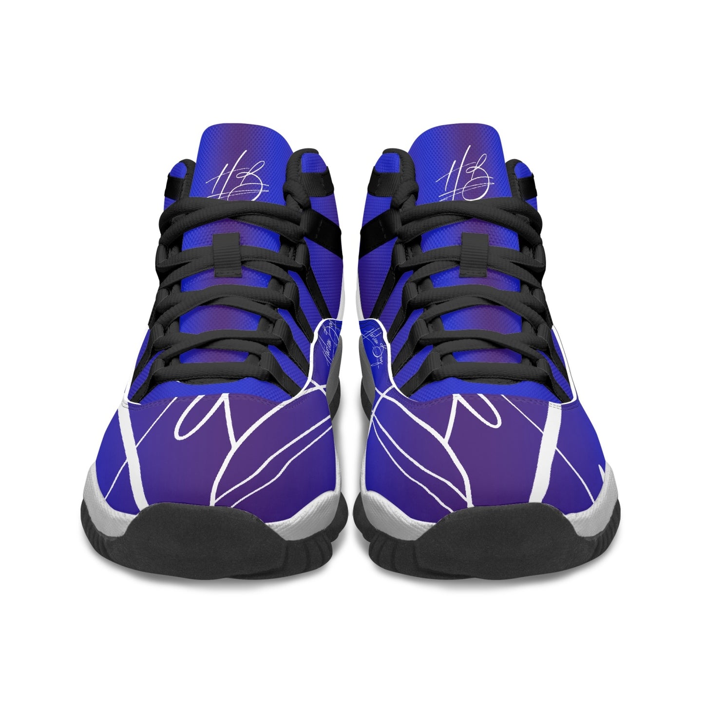 Harlem Boy "Tribe" Basketball - Sapphire w/Black or White Trim (Men's)