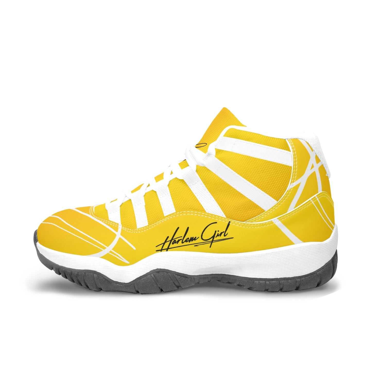 Harlem Girl "Tribe" Basketball - Gold w/Black or White Trim (Women's)