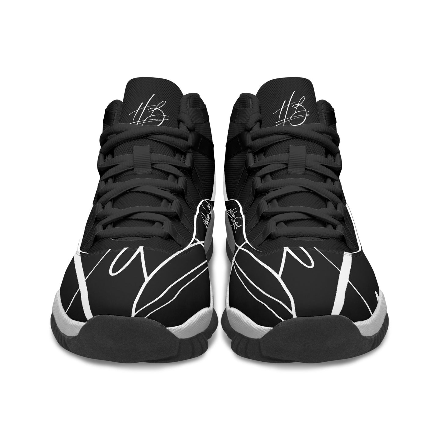 Harlem Girl "Tribe" Basketball - Onyx w/Black or White Trim (Women's)