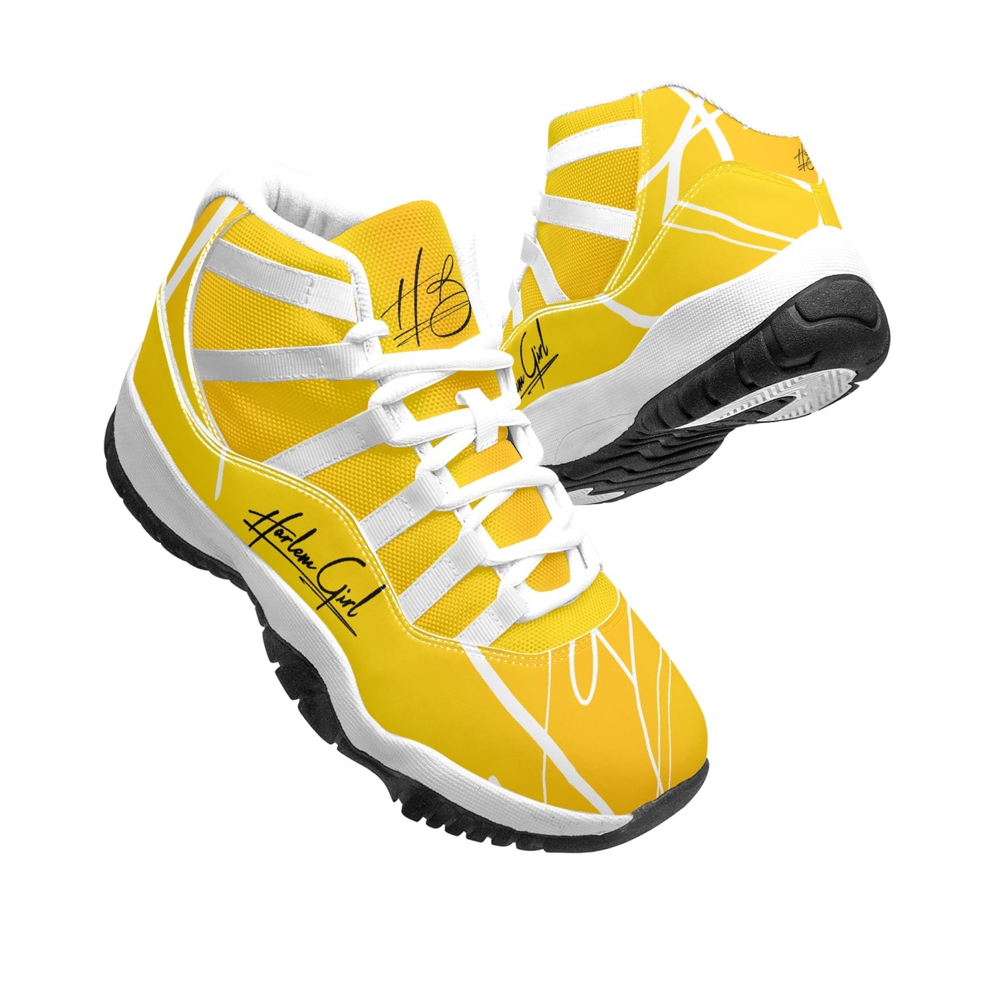 Harlem Girl "Tribe" Basketball - Gold w/Black or White Trim (Women's)