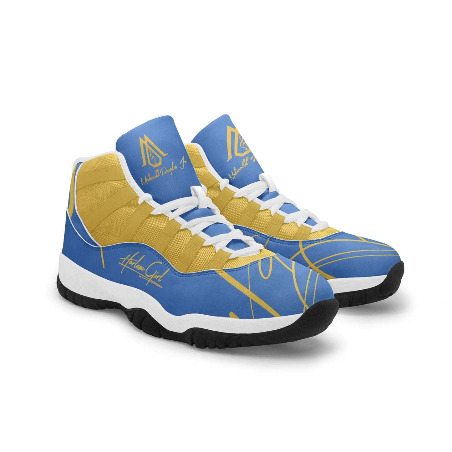 Harlem Girl "Tribe" Basketball MP2 Edition - Blue w/Black or White Trim (Women's) *