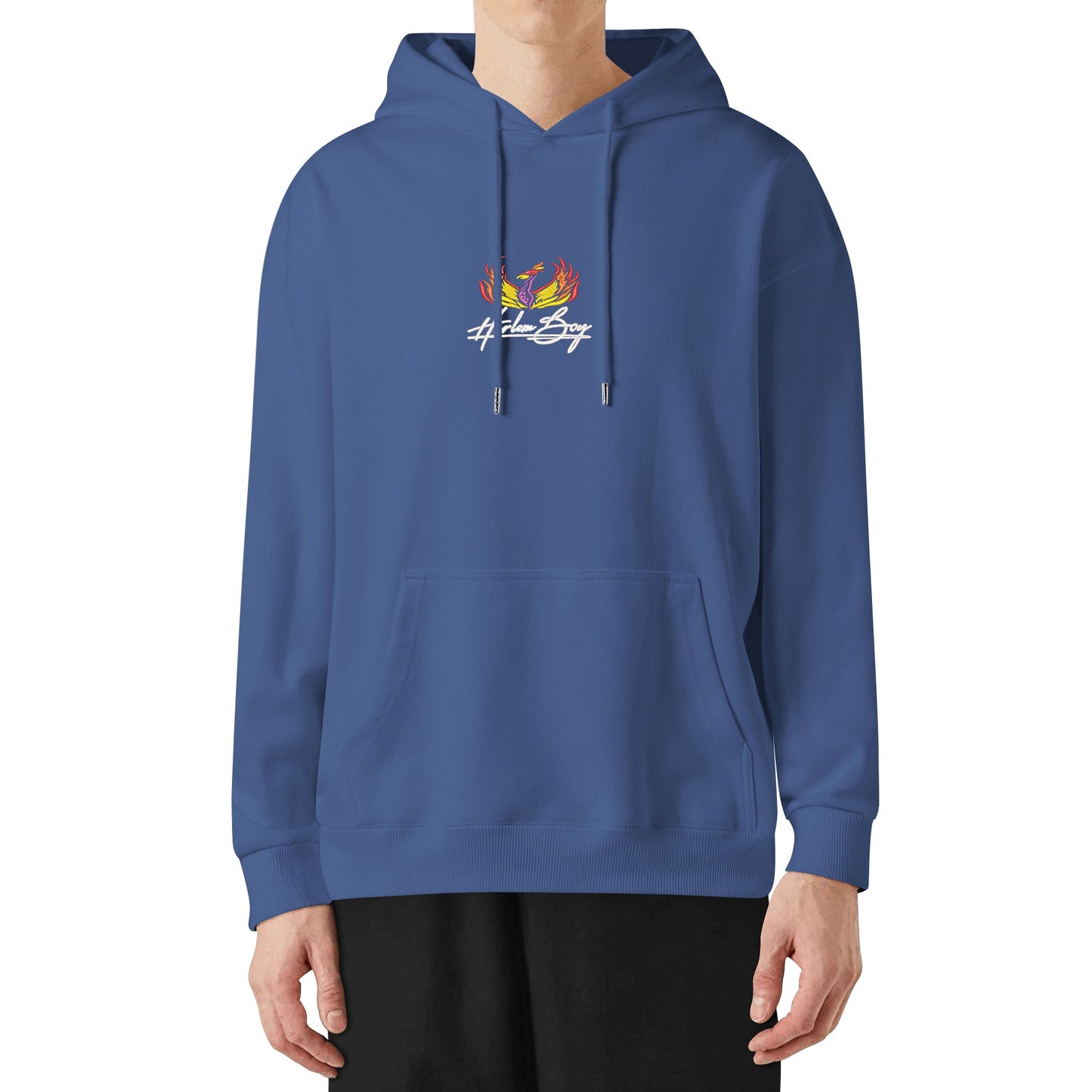 Harlem Boy Collection Phoenix Logo Hoodie White Label