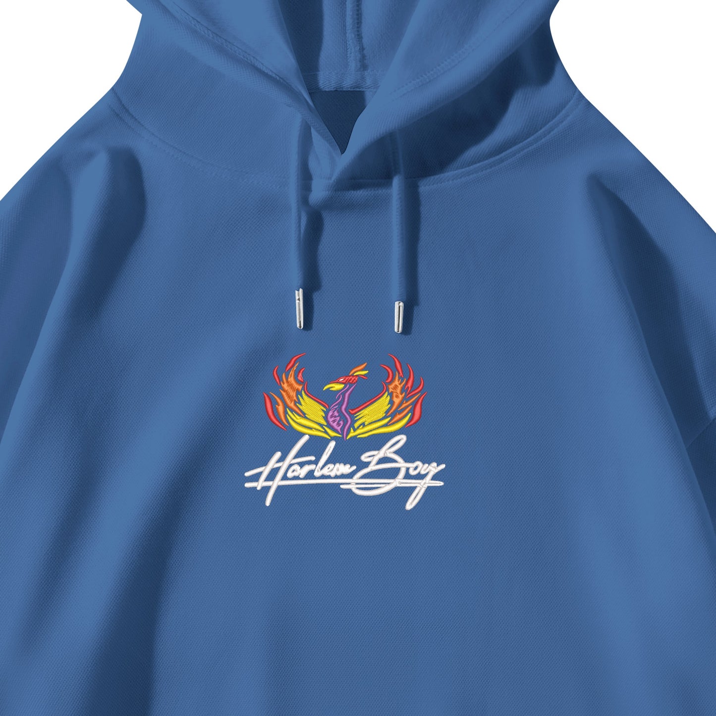 Harlem Boy Collection Phoenix Logo Hoodie White Label
