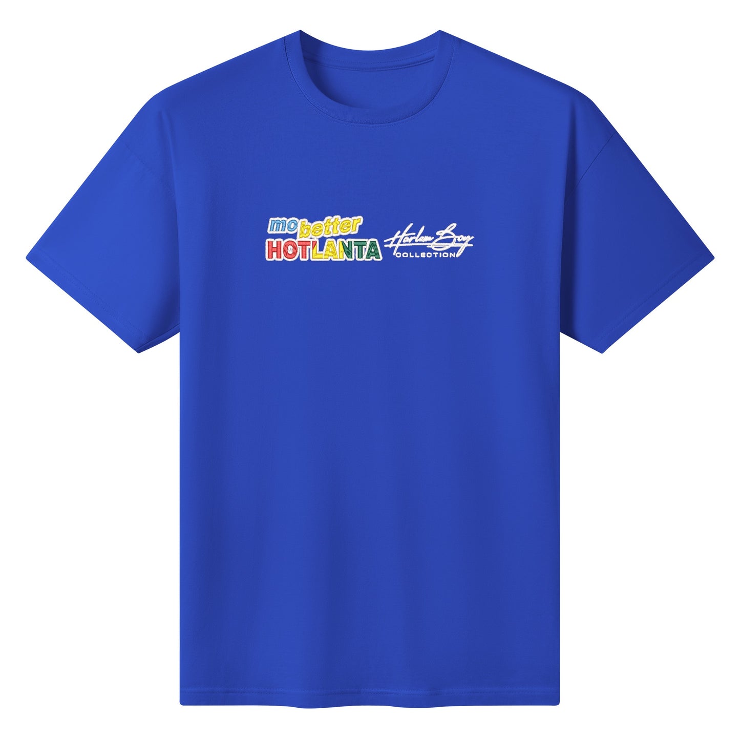 Embroidered Mens Cotton T shirt (Front Design)