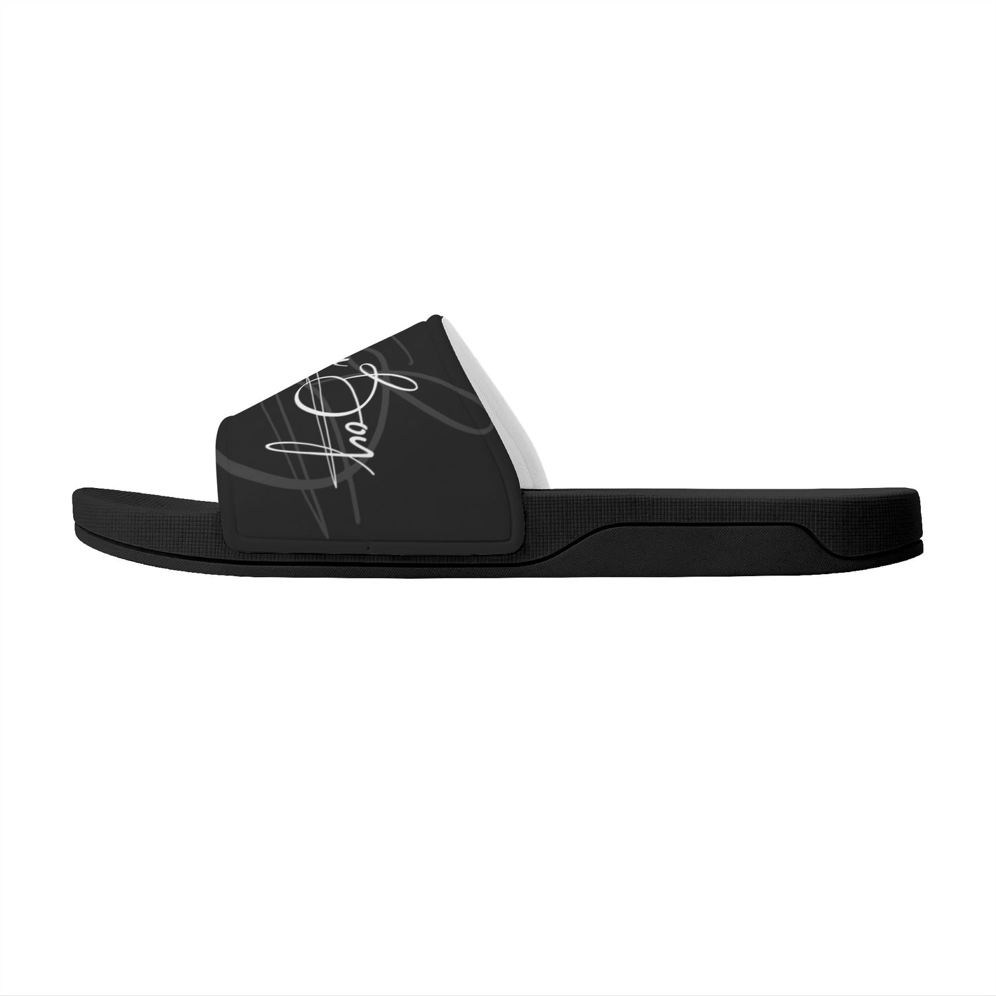 Harlem Boy Collection Mens Slides Onyx