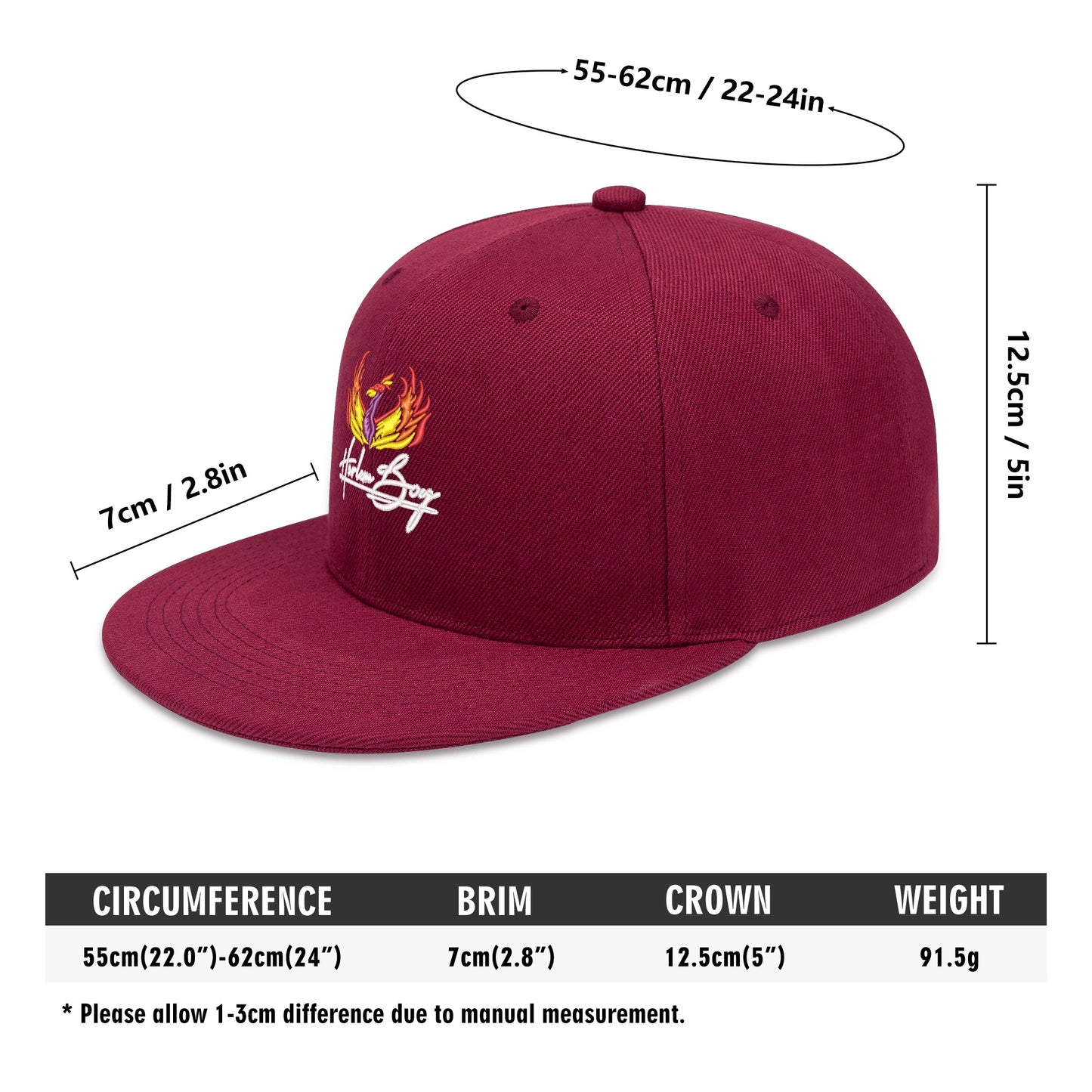 Harlem Boy Collection Pheonix Logo Ball Cap