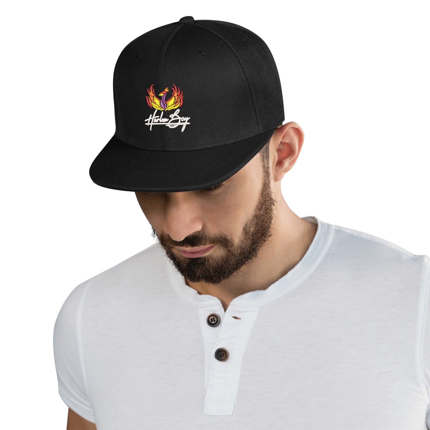 Harlem Boy Collection Pheonix Logo Ball Cap