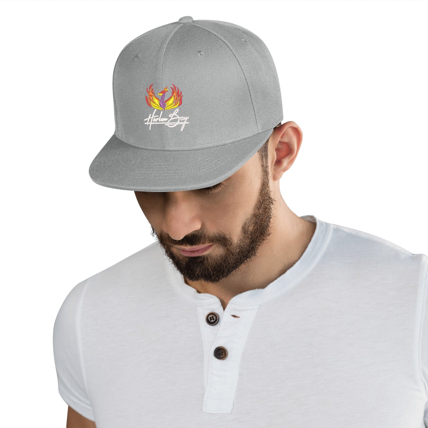 Harlem Boy Collection Pheonix Logo Ball Cap
