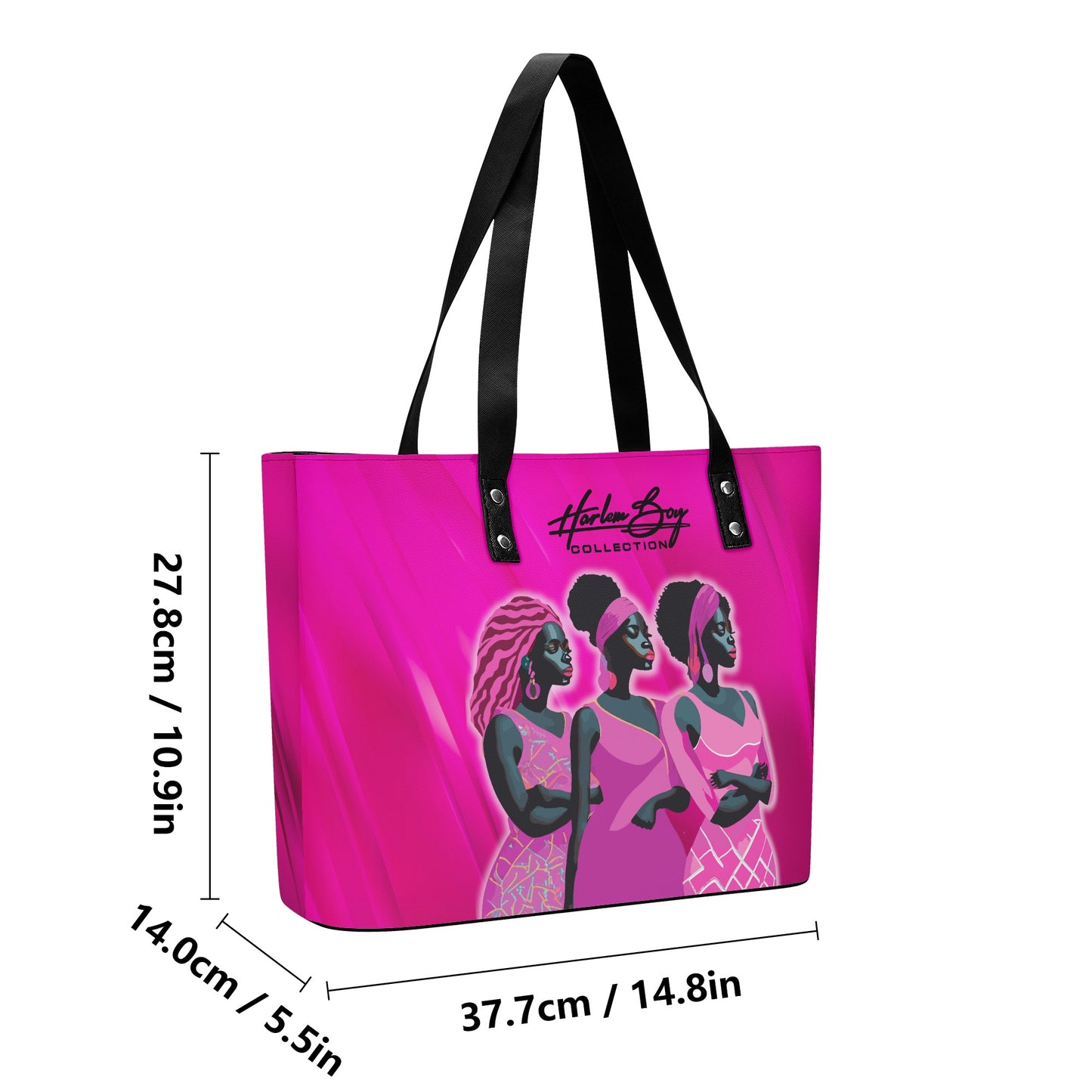 Harlem Boy Collection Breast Cancer Awareness Tote