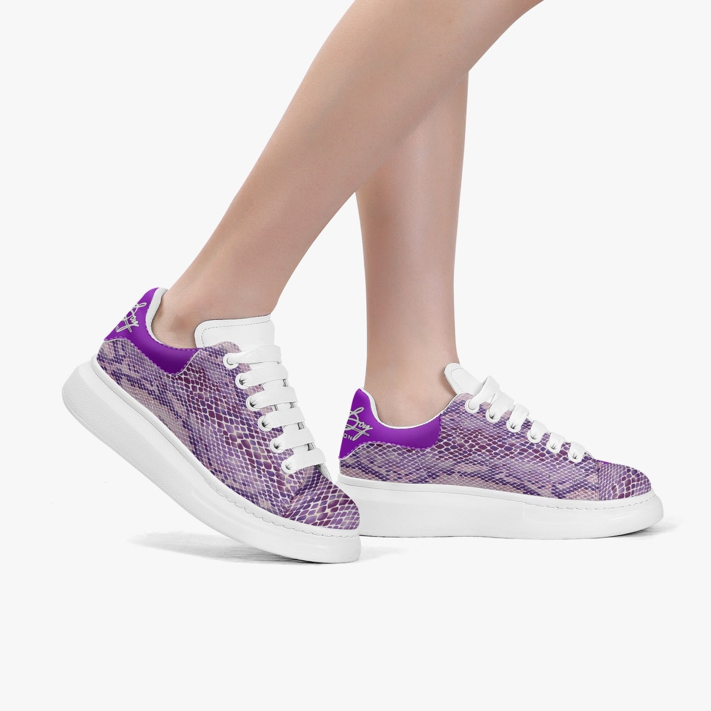 Harlem Boy Sankofa - Snakeskin Print - Amethyst - Mens
