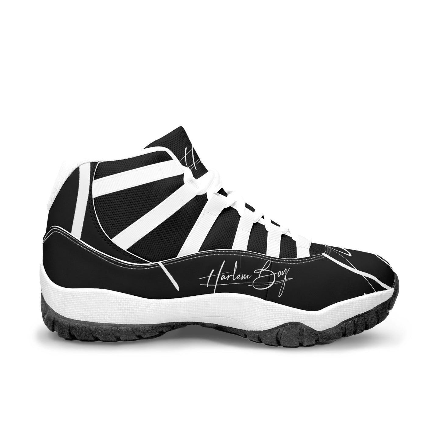 Harlem Boy "Tribe" Basketball - Onyx w/Black or White Trim (Men's)