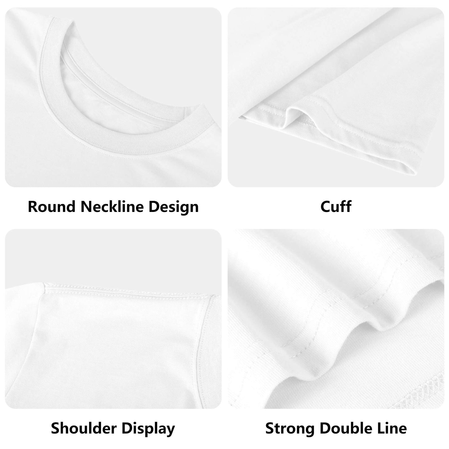 Embroidered Mens Cotton T shirt (Front Design)