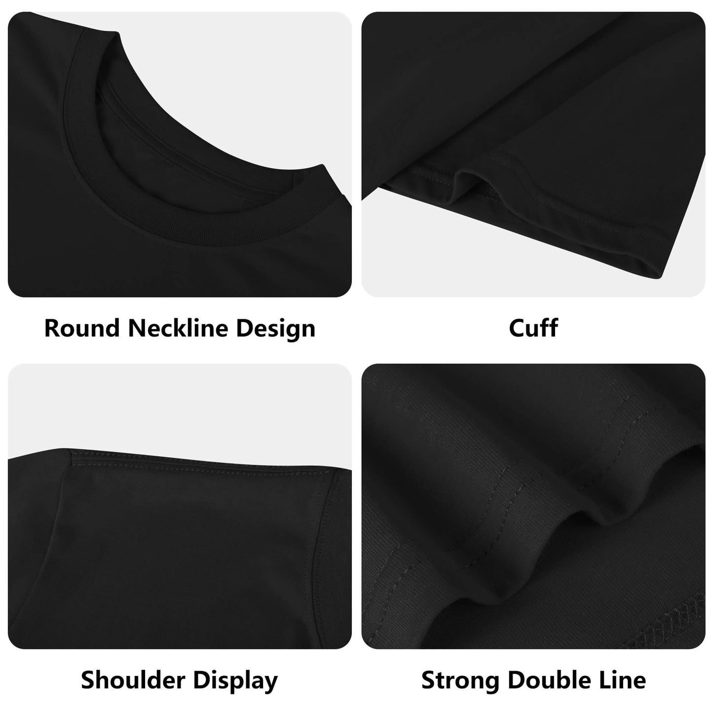 Embroidered Mens Cotton T shirt (Front Design)