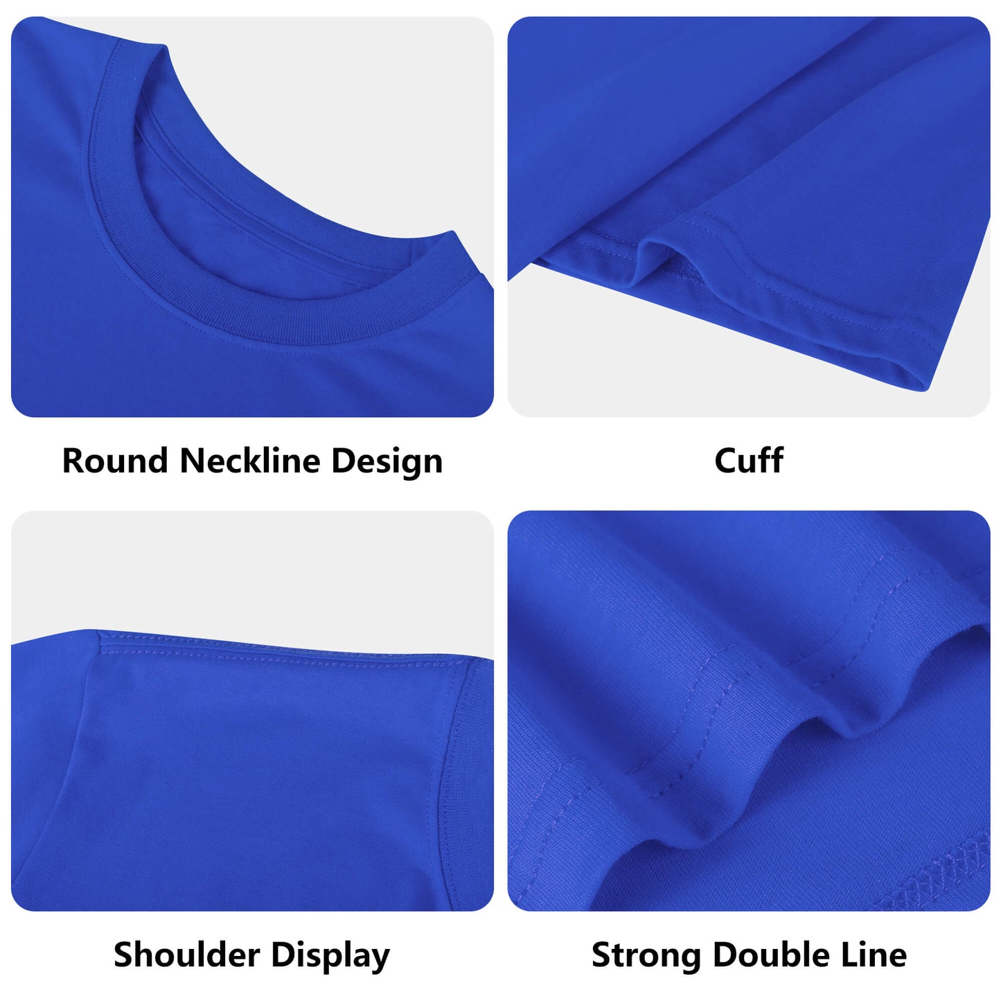 Embroidered Mens Cotton T shirt (Front Design)