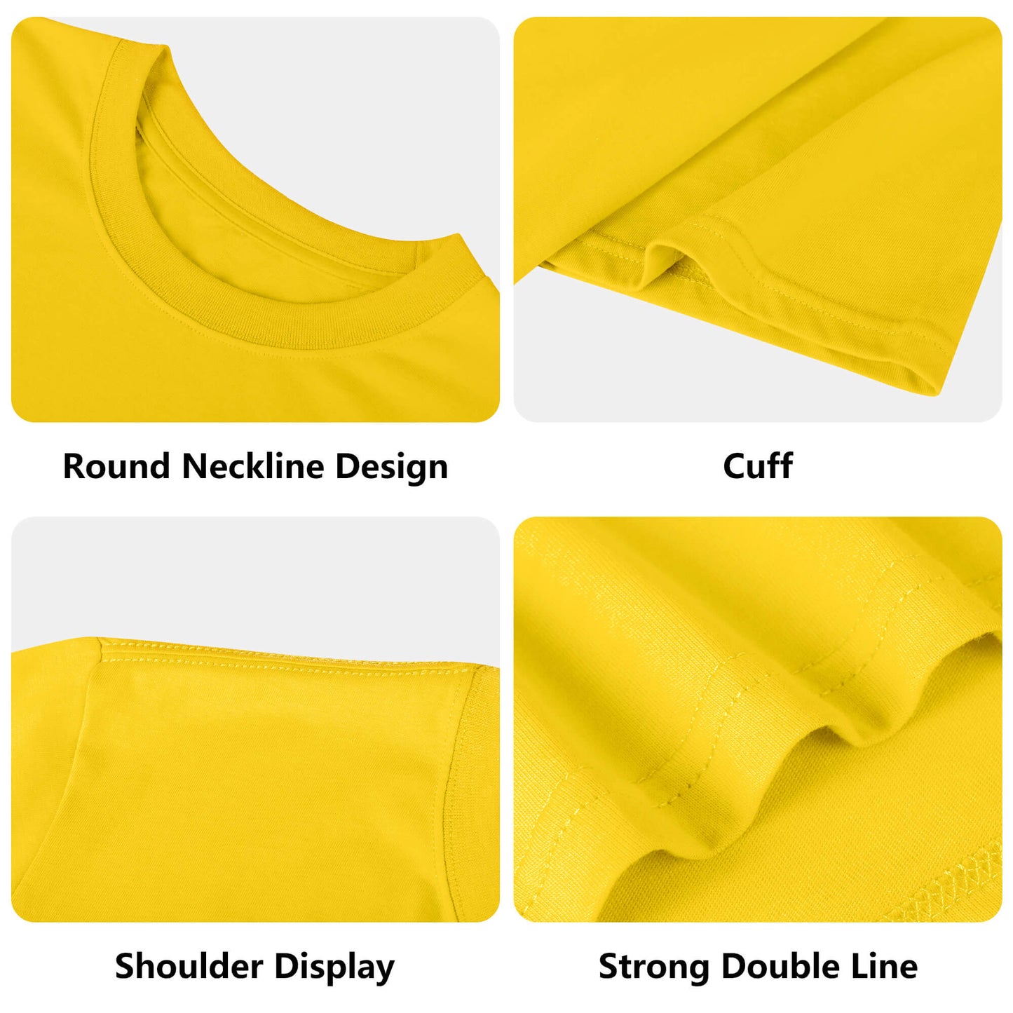 Embroidered Mens Cotton T shirt (Front Design)