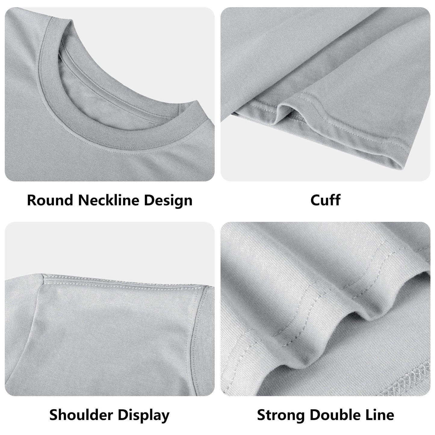 Embroidered Mens Cotton T shirt (Front Design)