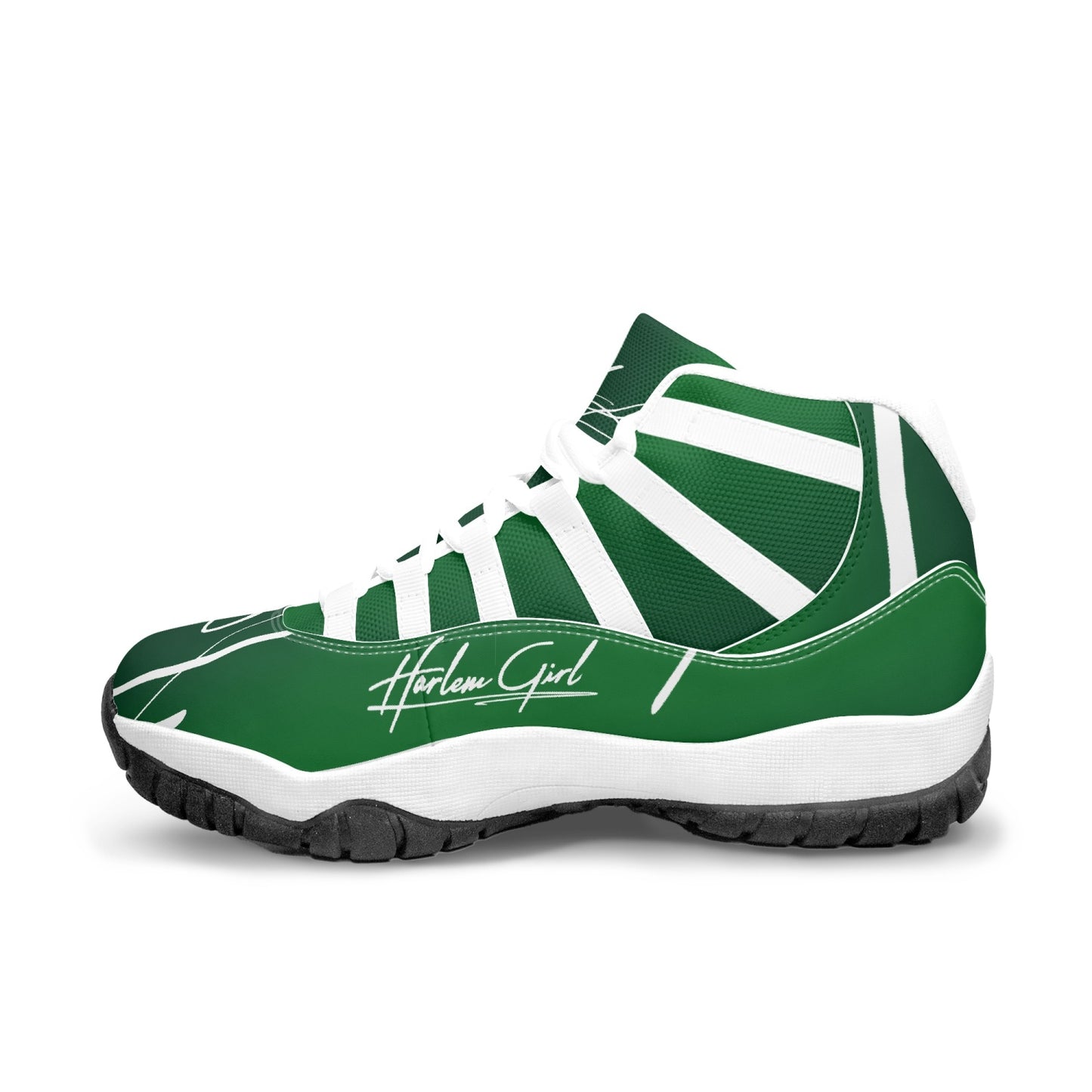Harlem Girl "Tribe" Basketball - Emerald w/Black or White Trim (Women's)