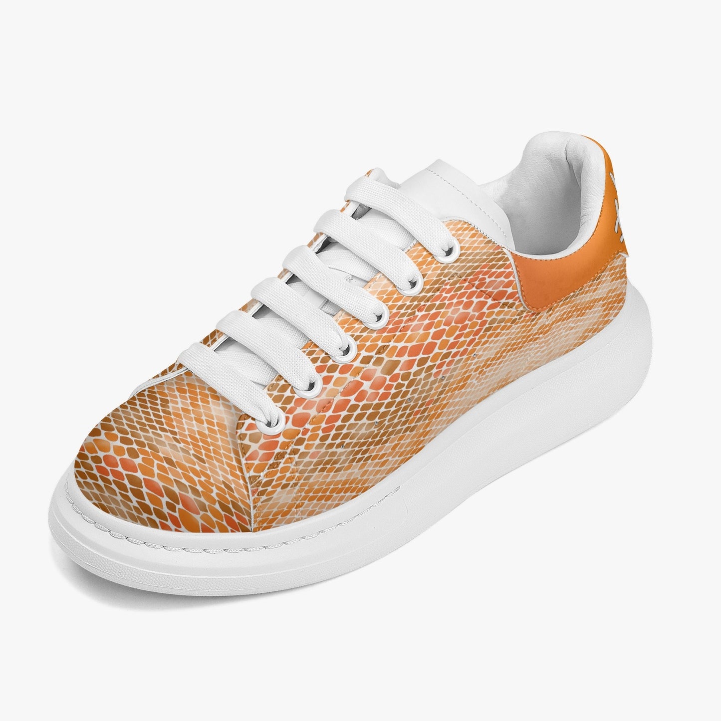 Harlem Boy Sankofa - Snakeskin Print - Mandarin - Mens