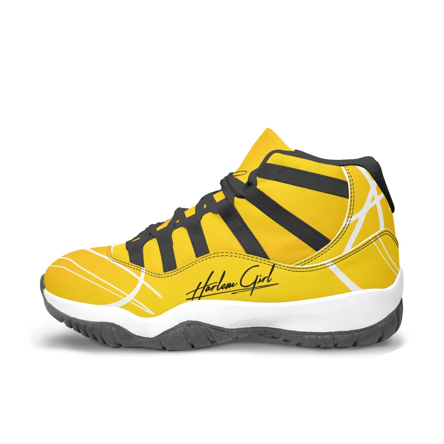 Harlem Girl "Tribe" Basketball - Gold w/Black or White Trim (Women's)