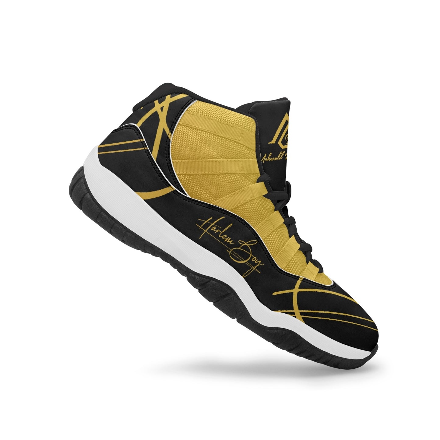 Harlem Boy "Tribe" Basketball MP2 Edition - Black w/Black or White Trim (Men's) *