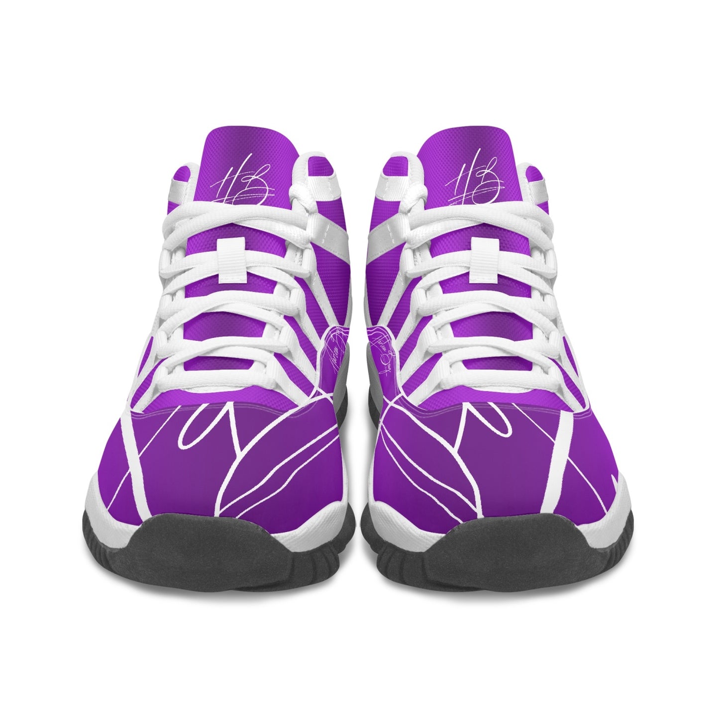 Harlem Boy "Tribe" Basketball - Amethyst w/Black or White Trim (Men's)