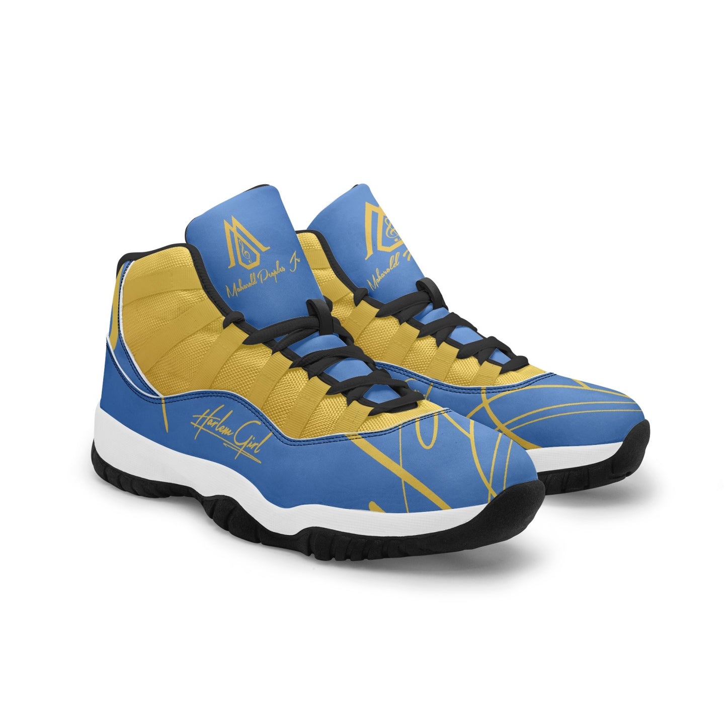Harlem Girl "Tribe" Basketball MP2 Edition - Blue w/Black or White Trim (Women's) *