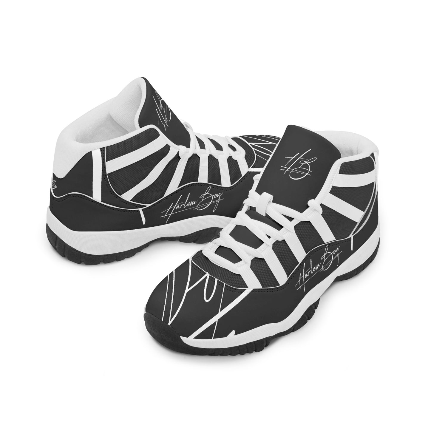 Harlem Boy "Tribe" Basketball - Onyx w/Black or White Trim (Men's)