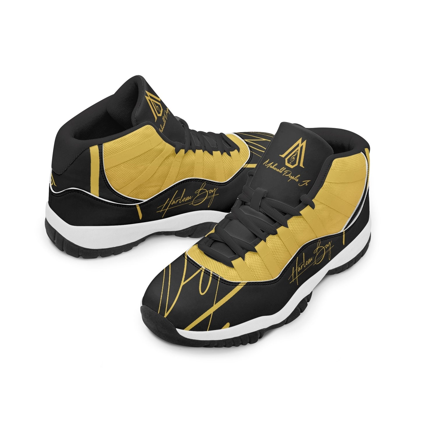 Harlem Boy "Tribe" Basketball MP2 Edition - Black w/Black or White Trim (Men's) *