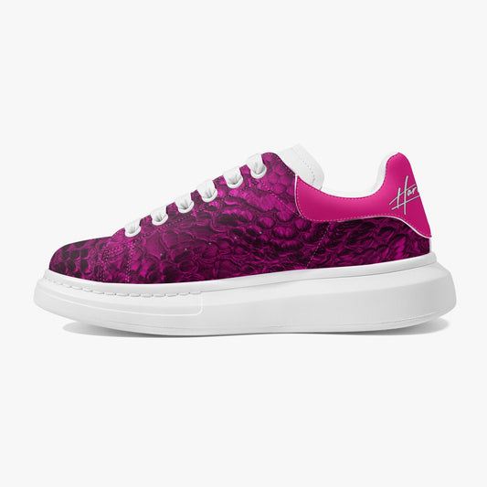 HBC - Harlem Girl Sankofa - Crocodile Print - Fuchsia - Womens