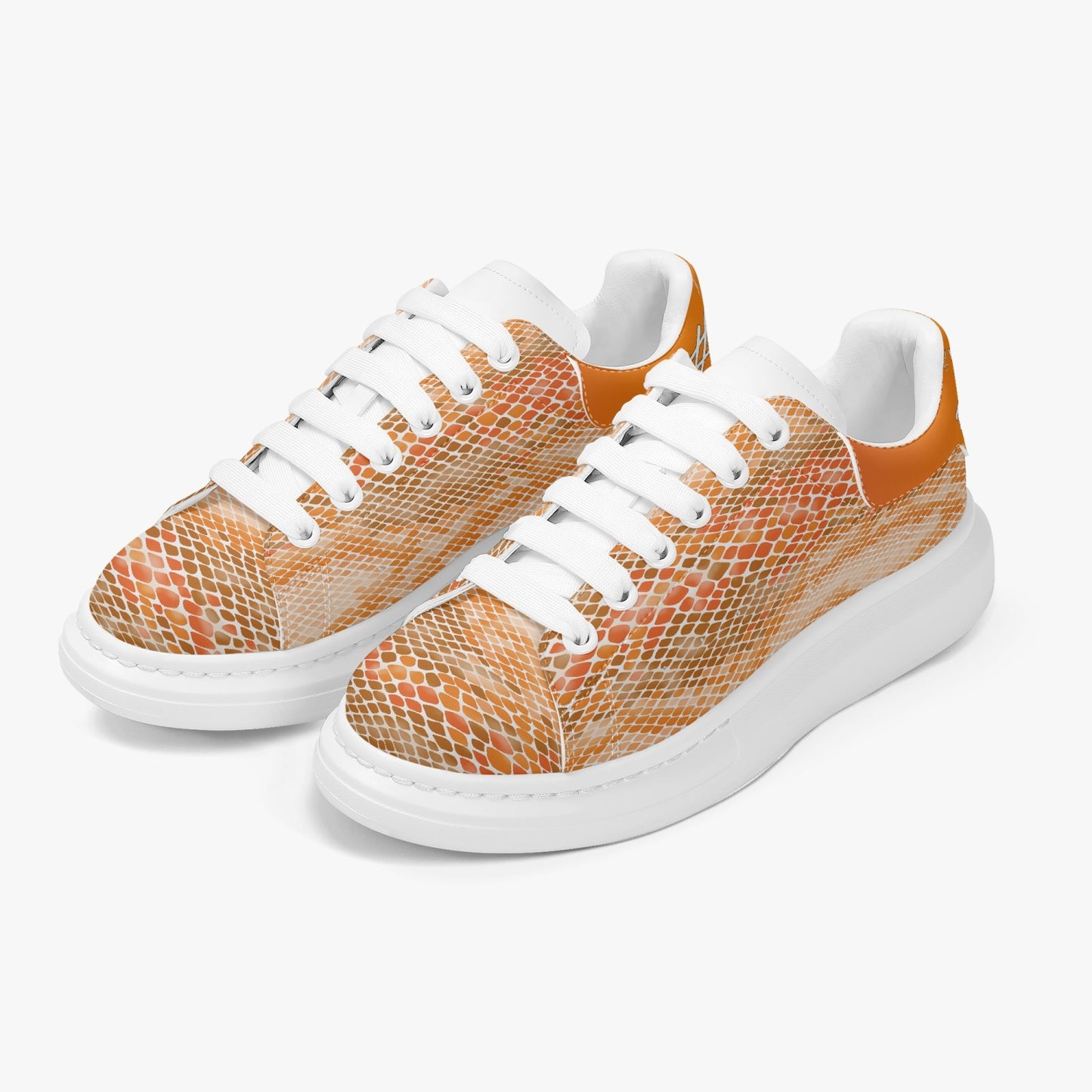 Harlem Boy Sankofa - Snakeskin Print - Mandarin - Mens