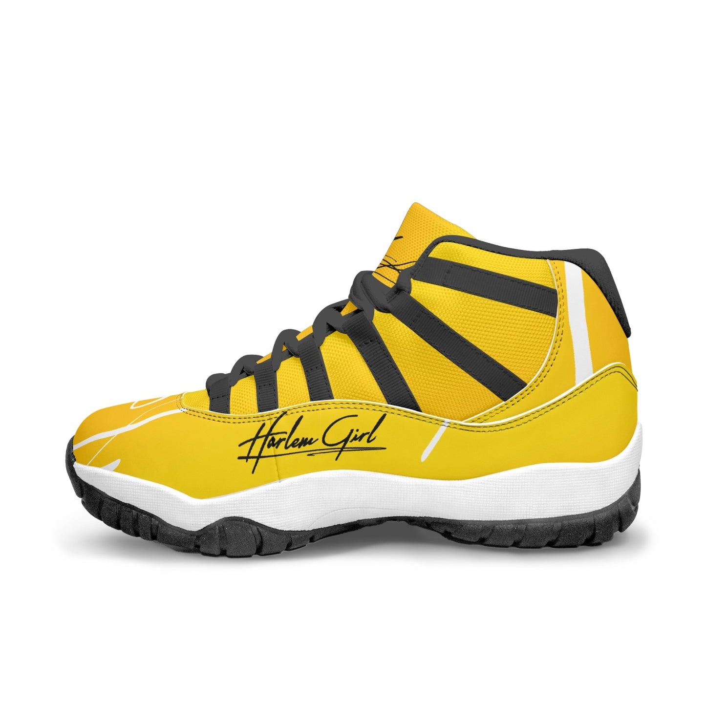Harlem Girl "Tribe" Basketball - Gold w/Black or White Trim (Women's)