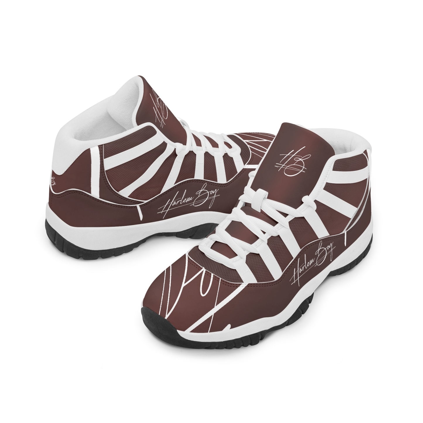 Harlem Boy "Tribe" Basketball - Burnished Mahogany w/Black or White Trim (Men's)