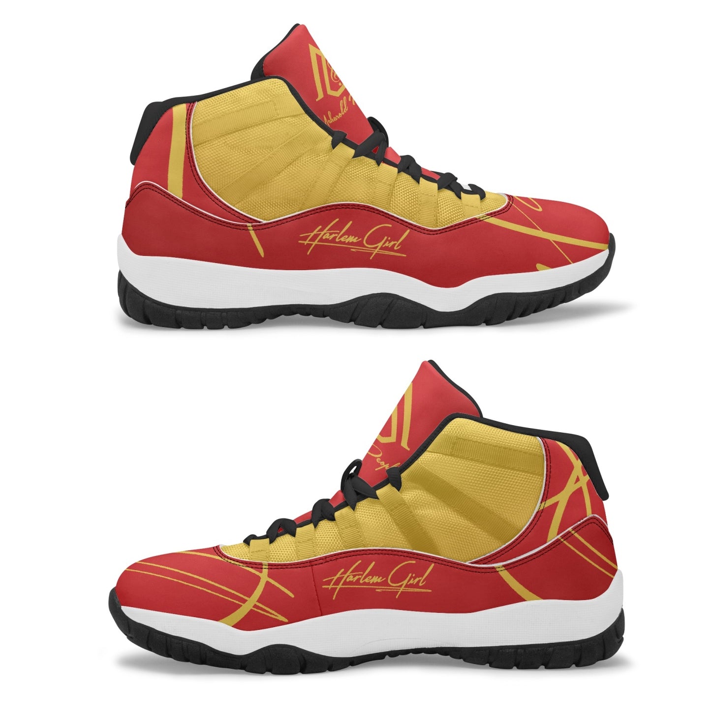 Harlem Girl "Tribe" Basketball MP2 Edition - Red w/Black or White Trim (Women's) *