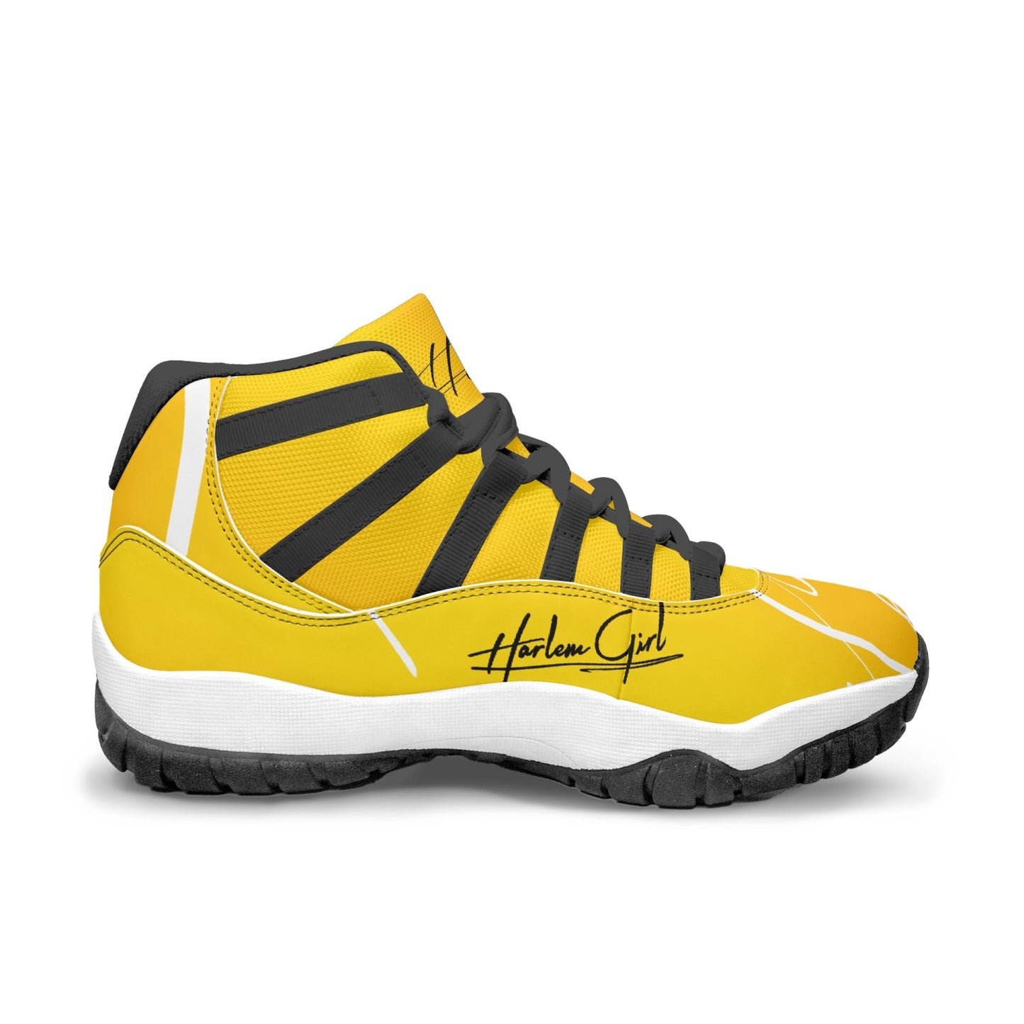 Harlem Girl "Tribe" Basketball - Gold w/Black or White Trim (Women's)