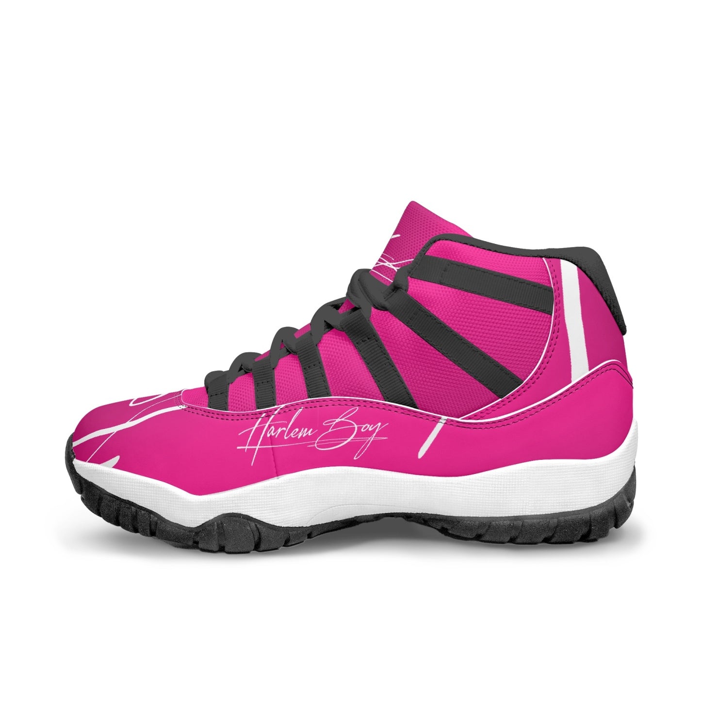 Harlem Boy "Tribe" Basketball - Fuchsia w/Black or White Trim (Women's)