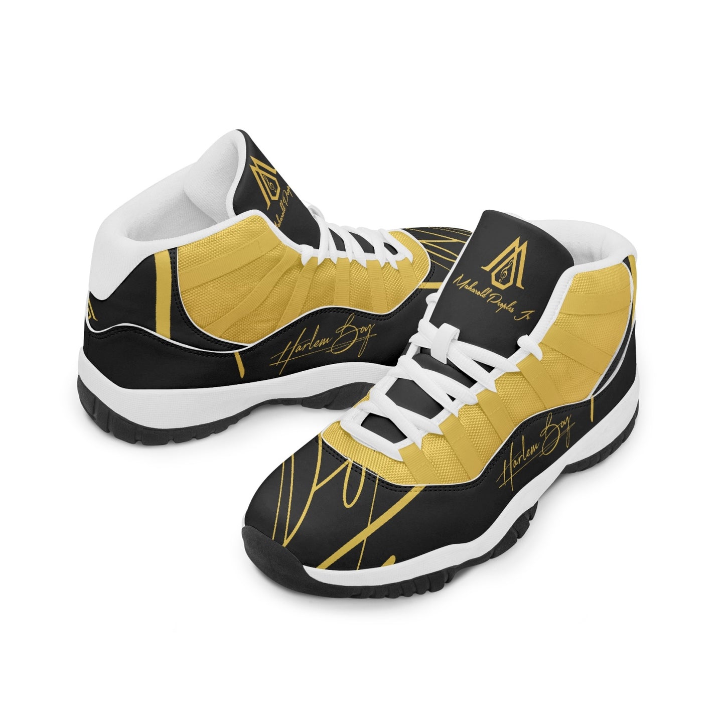 Harlem Boy "Tribe" Basketball MP2 Edition - Black w/Black or White Trim (Men's) *