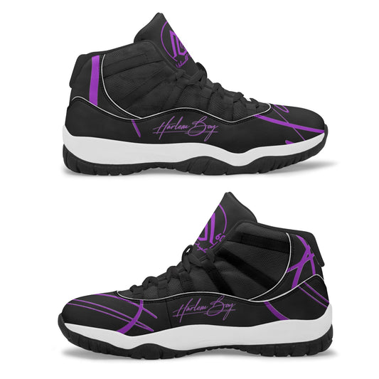 Harlem Boy "Tribe" Basketball MP2 60 Limited Edition - Black and Purple w/Black  Trim (Men's) *