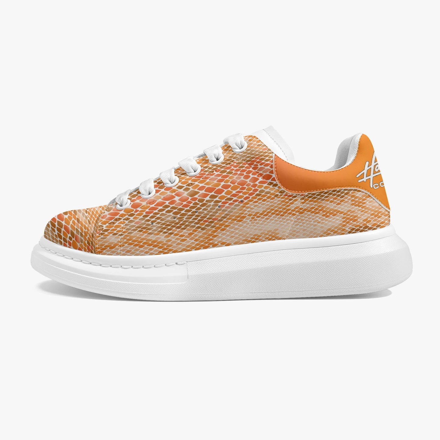 Harlem Boy Sankofa - Snakeskin Print - Mandarin - Mens