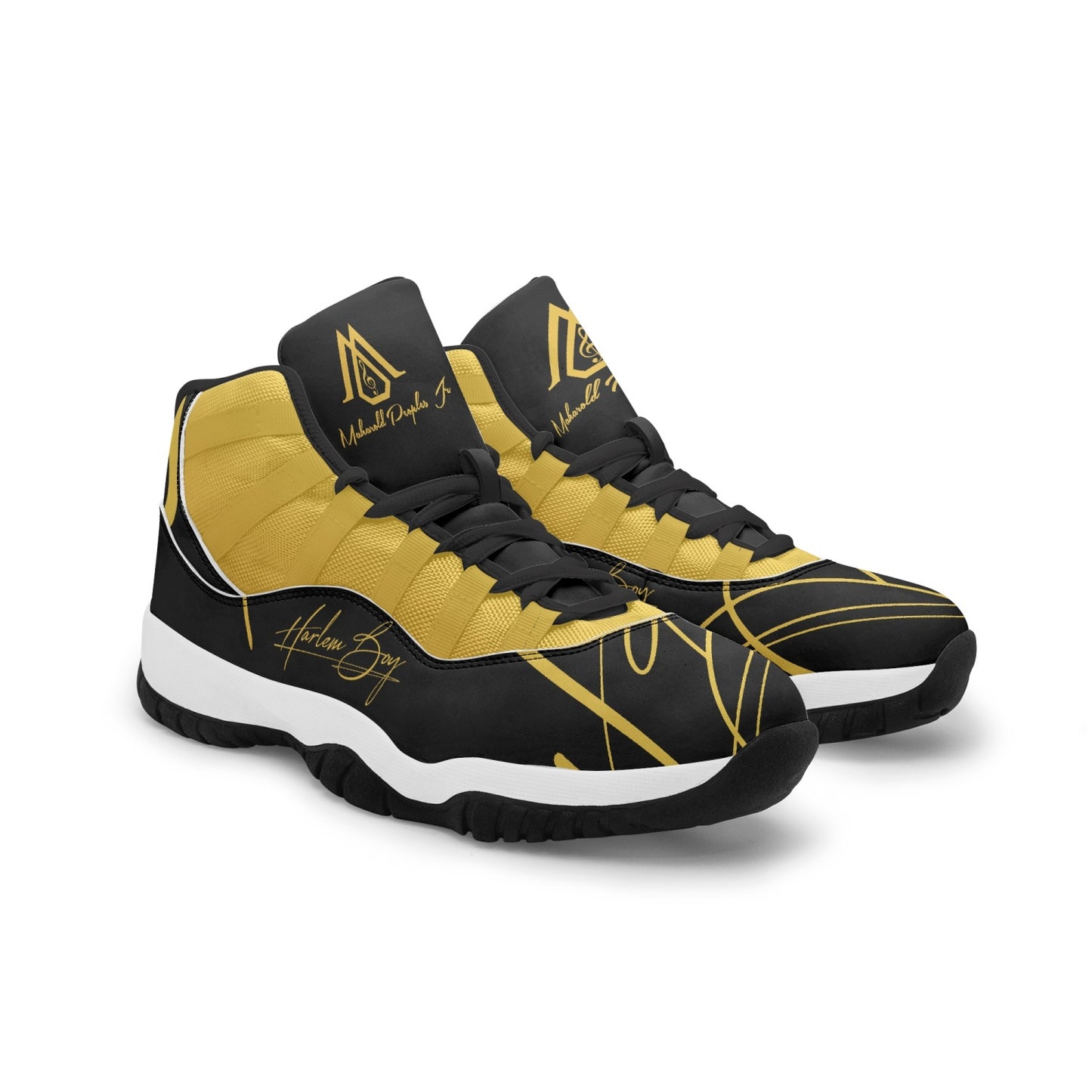 Harlem Boy "Tribe" Basketball MP2 Edition - Black w/Black or White Trim (Men's) *