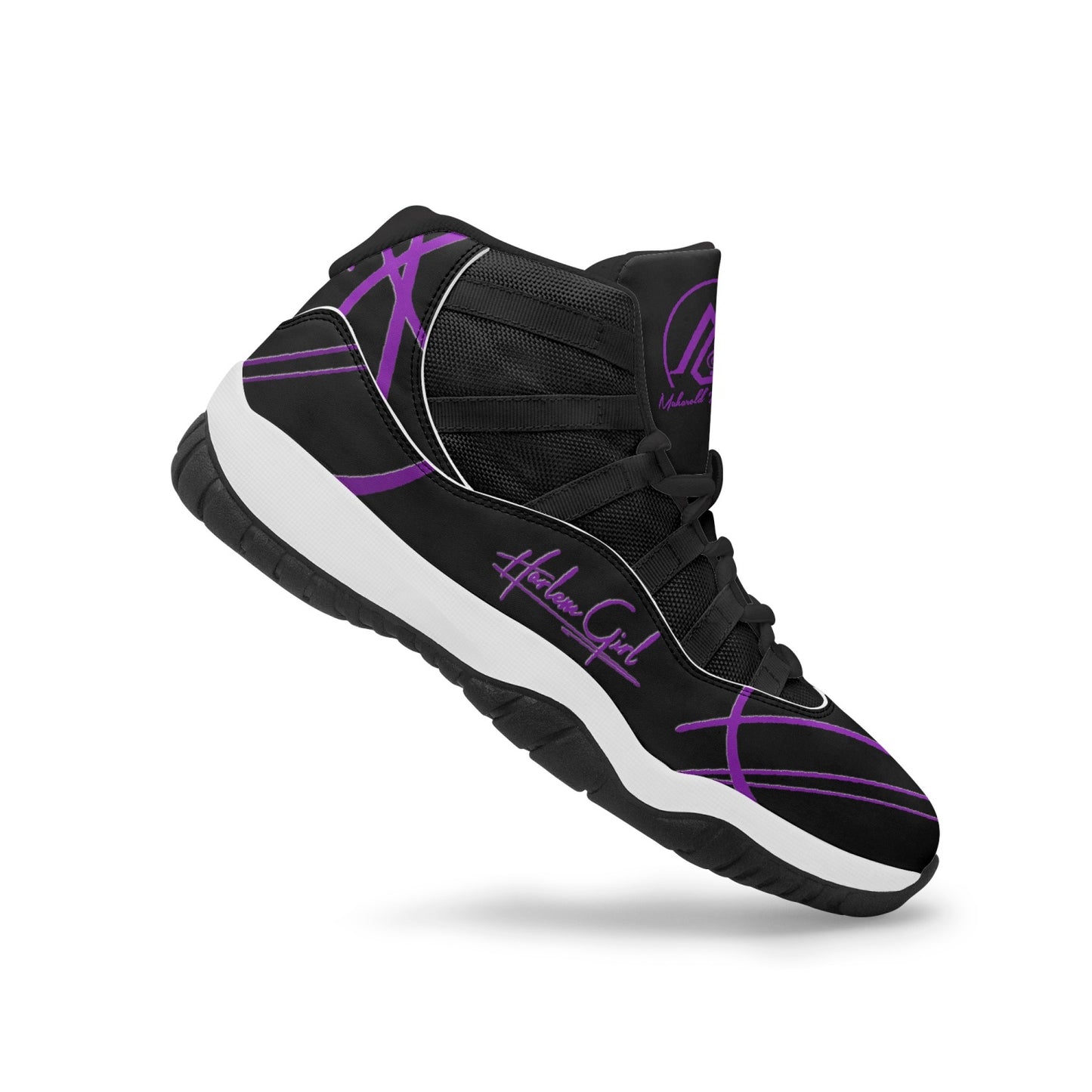 Harlem Girl "Tribe" Basketball MP2 60 Limited Edition - Black and Purple w/Black Trim (Women's) *