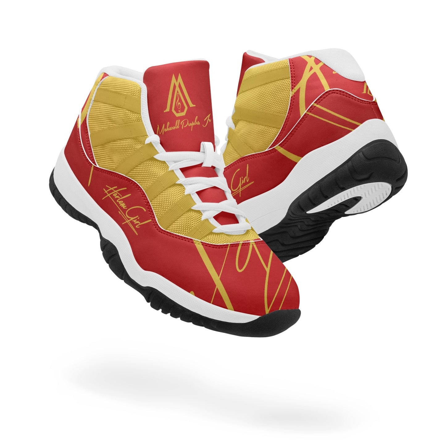 Harlem Girl "Tribe" Basketball MP2 Edition - Red w/Black or White Trim (Women's) *
