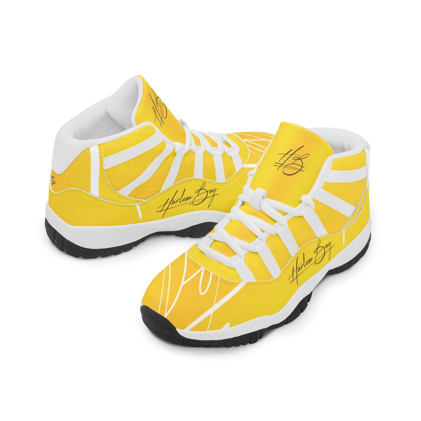 Harlem Boy "Tribe" Basketball - Gold w/Black or White Trim (Men's)