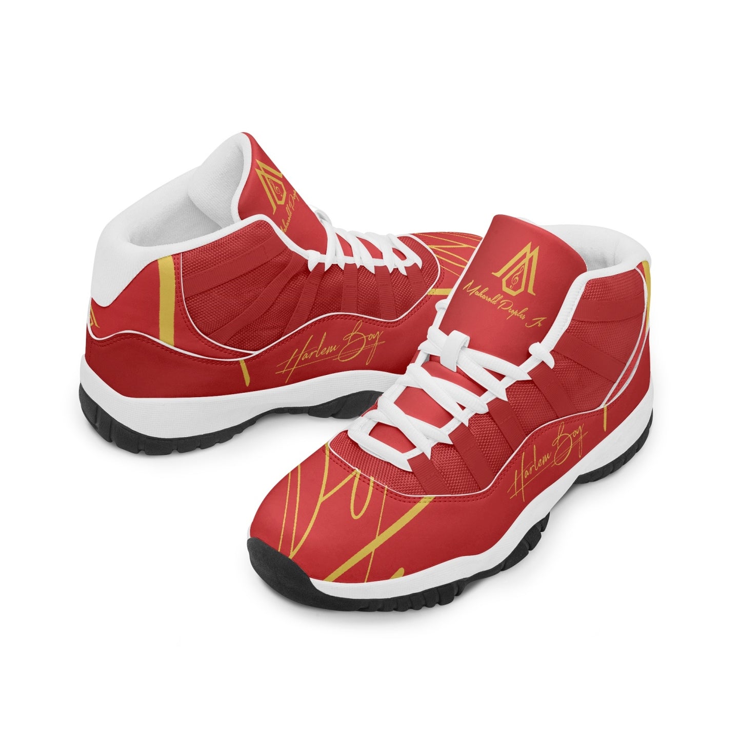 Harlem Boy "Tribe" Basketball MP2 Edition - Red w/Black or White Trim (Men's) *