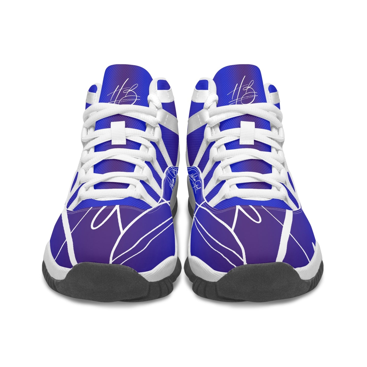 Harlem Girl "Tribe" Basketball - Sapphire w/Black or White Trim (Women's)