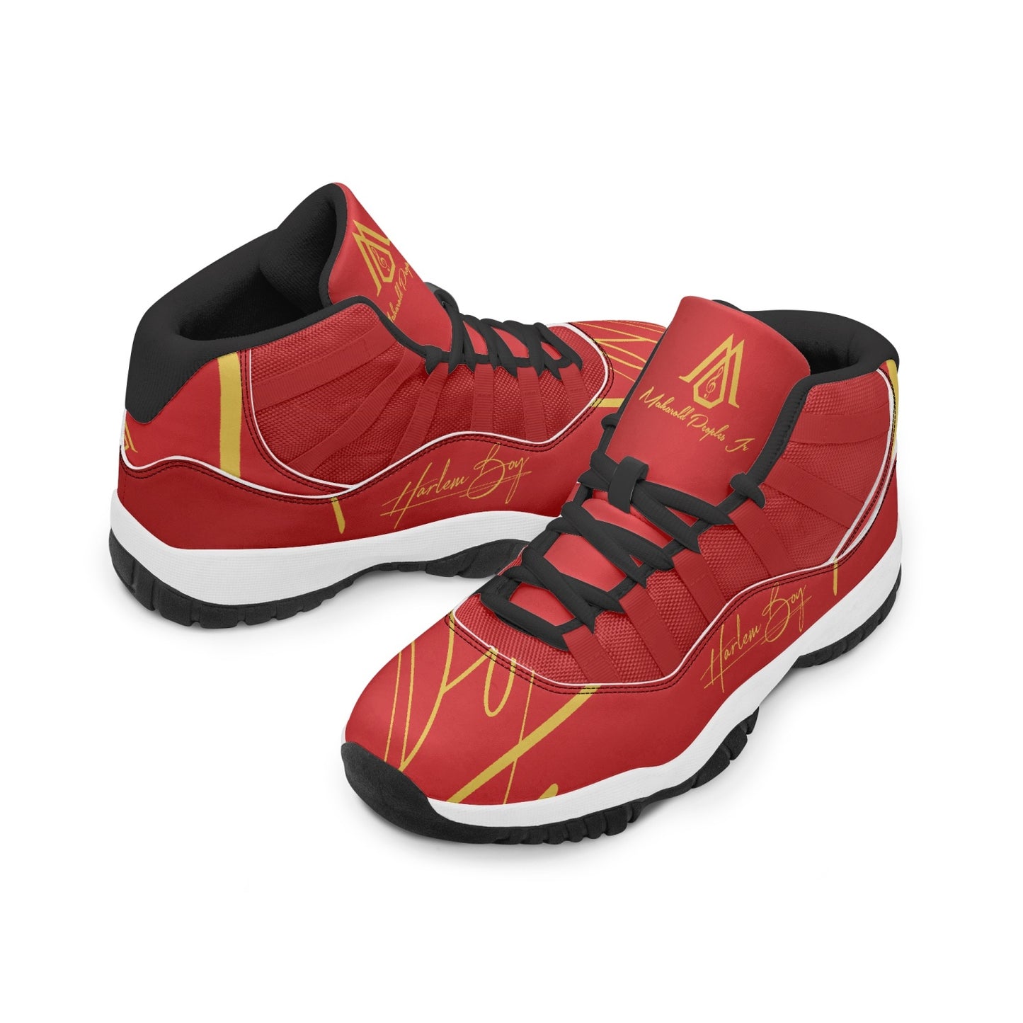 Harlem Boy "Tribe" Basketball MP2 Edition - Red w/Black or White Trim (Men's) *