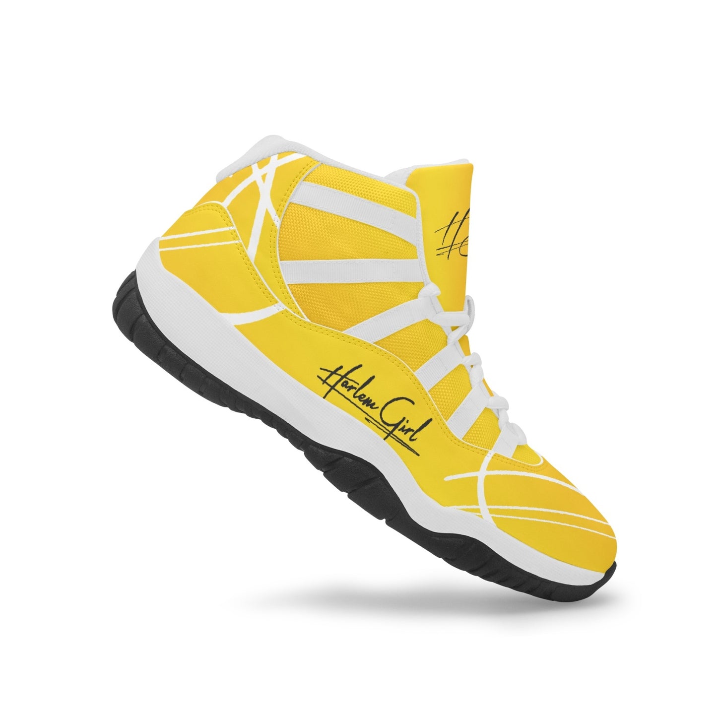 Harlem Girl "Tribe" Basketball - Gold w/Black or White Trim (Women's)