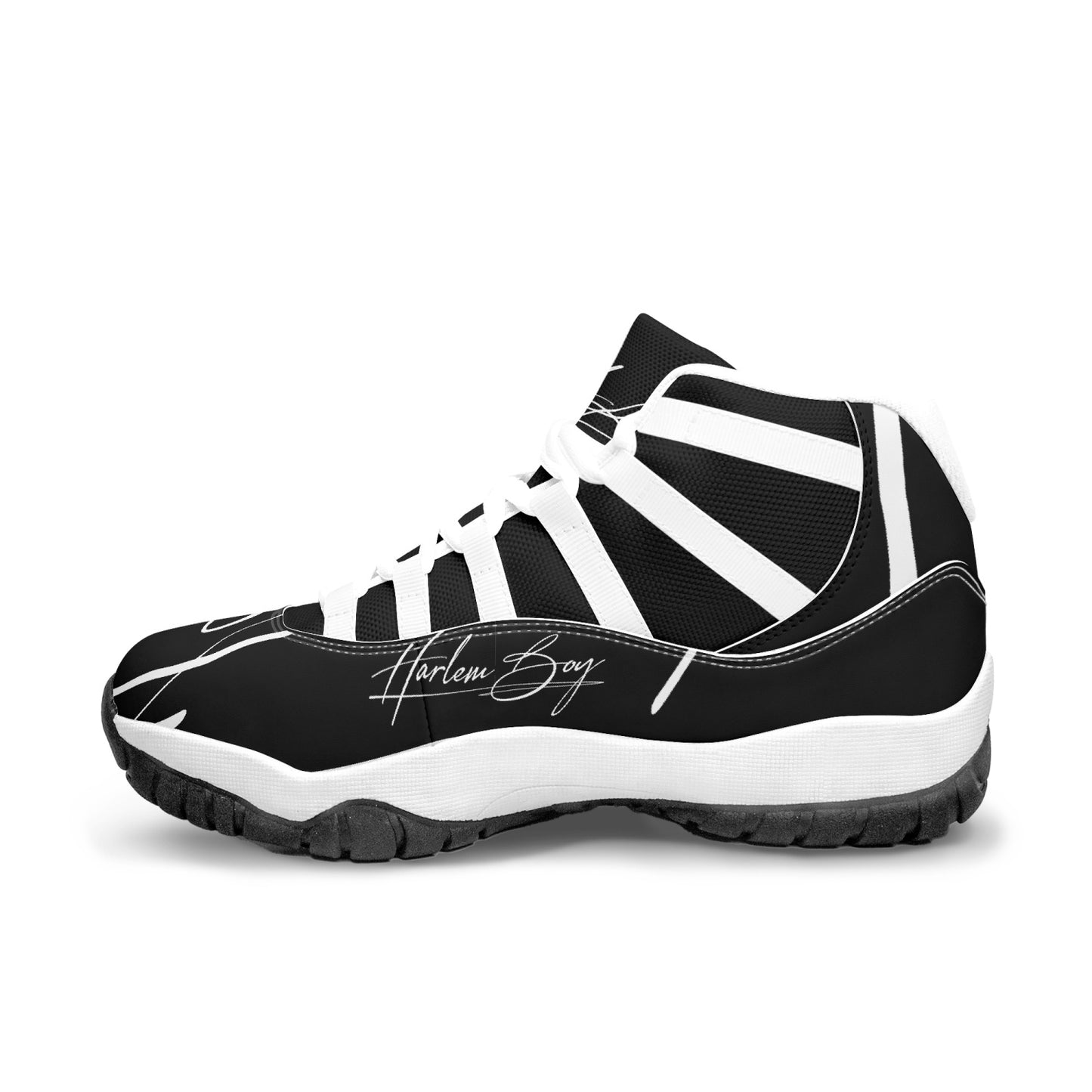 Harlem Boy "Tribe" Basketball - Onyx w/Black or White Trim (Men's)