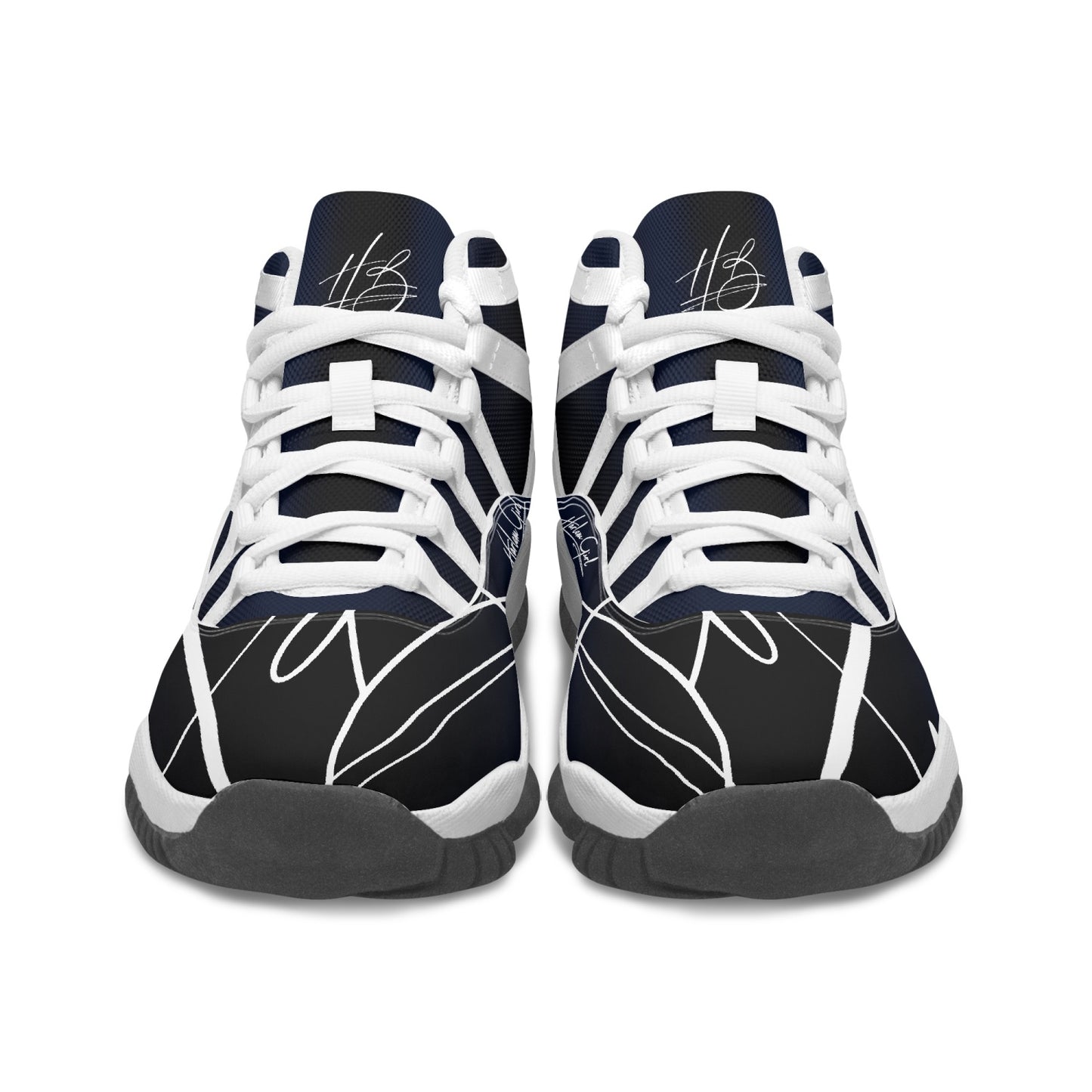 Harlem Girl "Tribe" Basketball - BluBlack Onyx w/Black or White Trim (Women's)