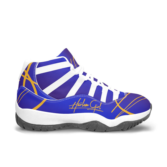Harlem Girl "Tribe" Basketball - Blue & Gold w/White Trim (Women's)