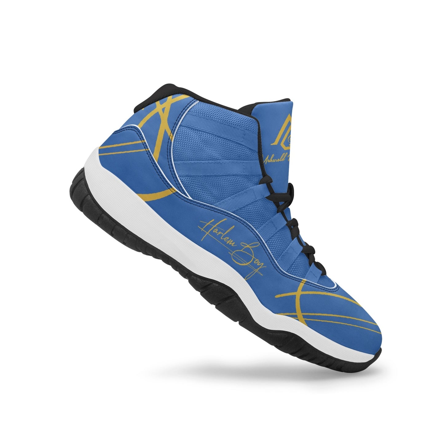 Harlem Boy "Tribe" Basketball MP2 Edition - Blue w/Black or White Trim (Men's) *